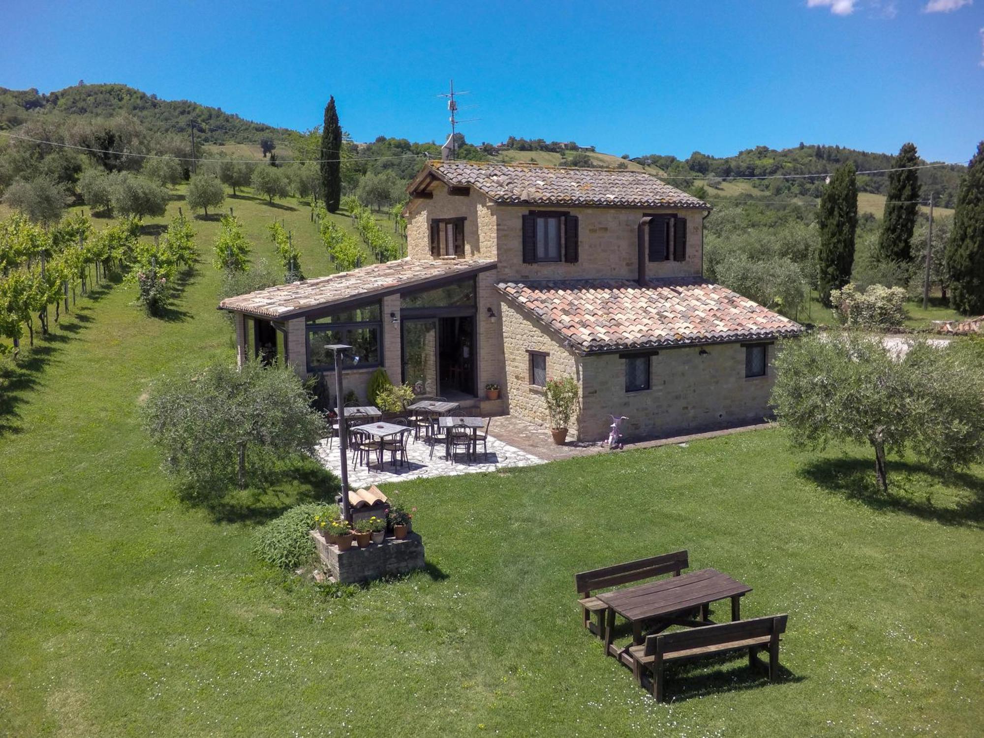 Agriturismo Tre Querce Penna San Giovanni Exterior foto
